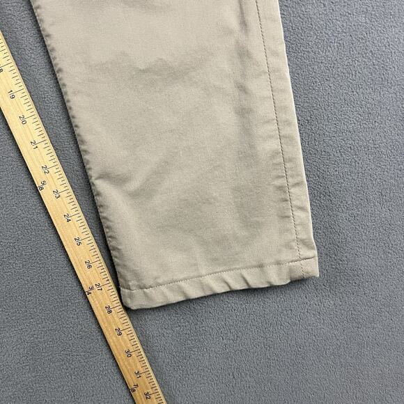 AG Adriano Goldschmied The Everett Jeans Mens 36X28 Beige Slim Straight Preppy - Picture 11 of 12